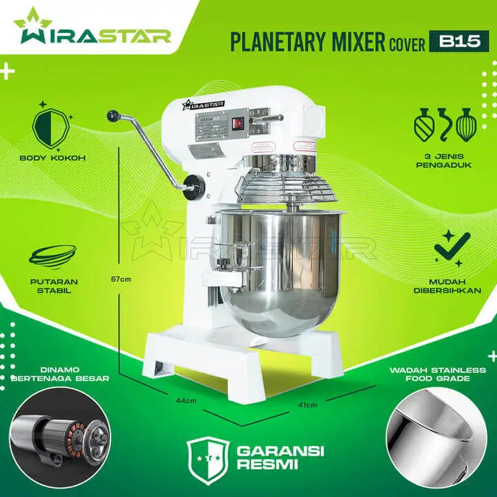 planetary mixer PD B15 COVER