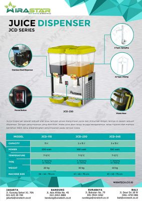 Juice dispenser JCD SERIES