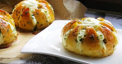 Resep Cream Cheese Garlic Bread