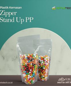 Zipper Stand Up PP Cover