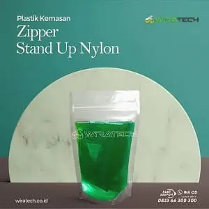 Zipper Stand Up nylon 1 1