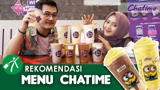Rekomendasi Menu Chatime
