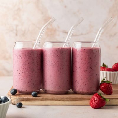 Es Smoothies Buah Smoothies Kefir Berry Mint
