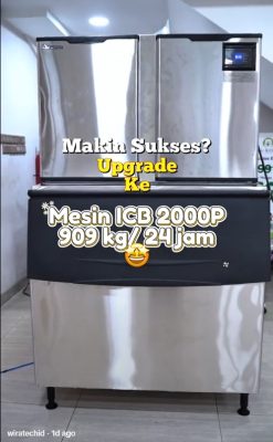 Mesin Es Batu Kristal 1 Ton Wirastar