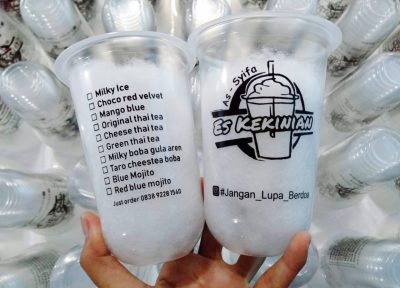 Cup Minuman Kekinian