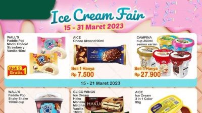 Harga Es Krim dipasaran