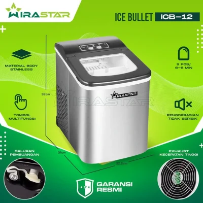 Jual Mesin Es Batu Portable Hemat Listrik PD ICB 12